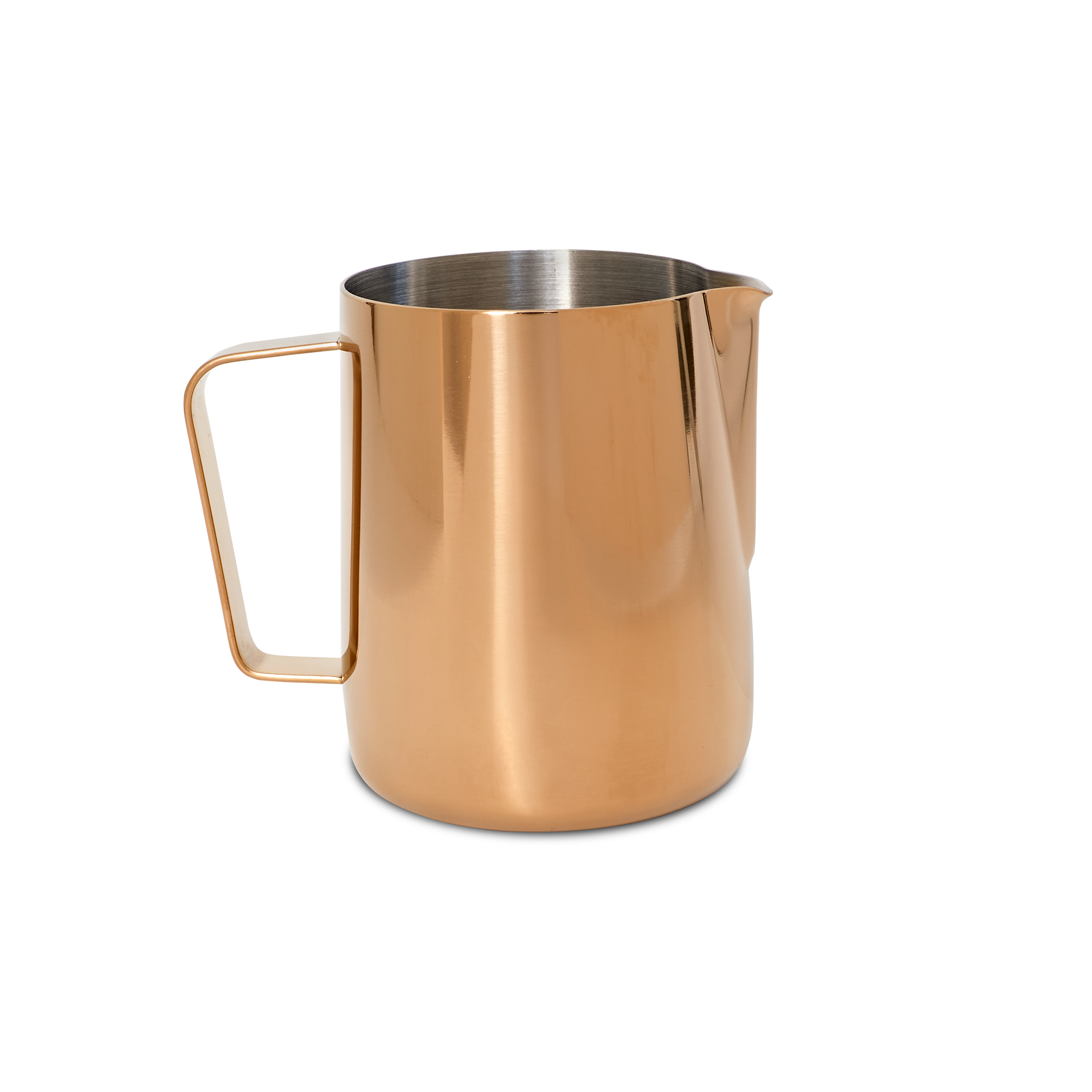 Barista & Co Milchkännchen Rose Gold – professioneller Milchaufschäumer für Latte Art und Cappuccino