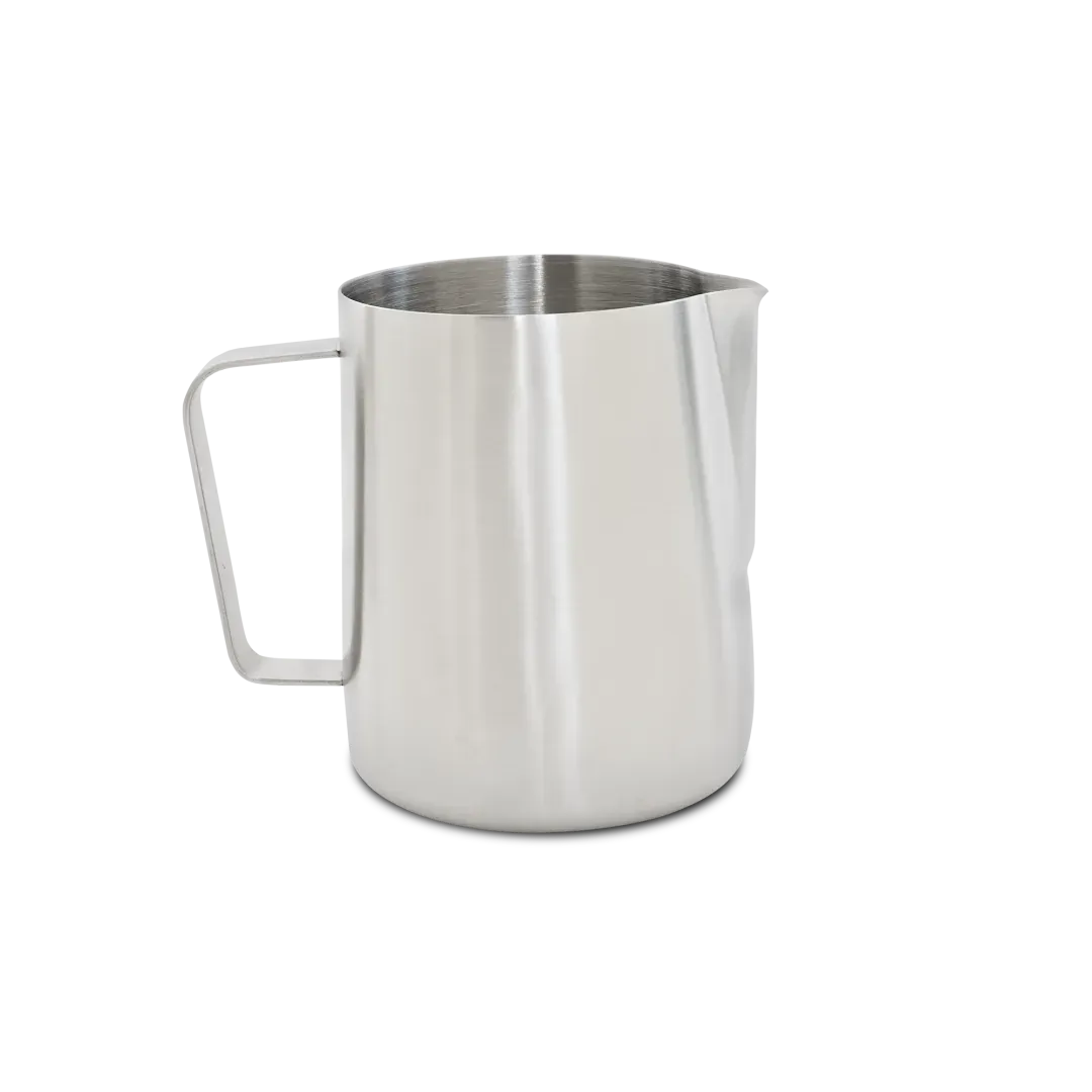Barista & Co Milchkännchen Steel – professioneller Milchaufschäumer für Latte Art und Cappuccino