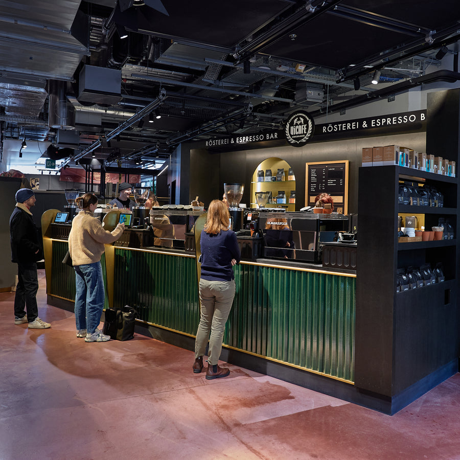 ViCAFE Europaallee Spezialitäten-Kaffeerösterei & Espresso Bars in Zürich – frischer Specialty Coffee im modernen Quartier beim Hauptbahnhof