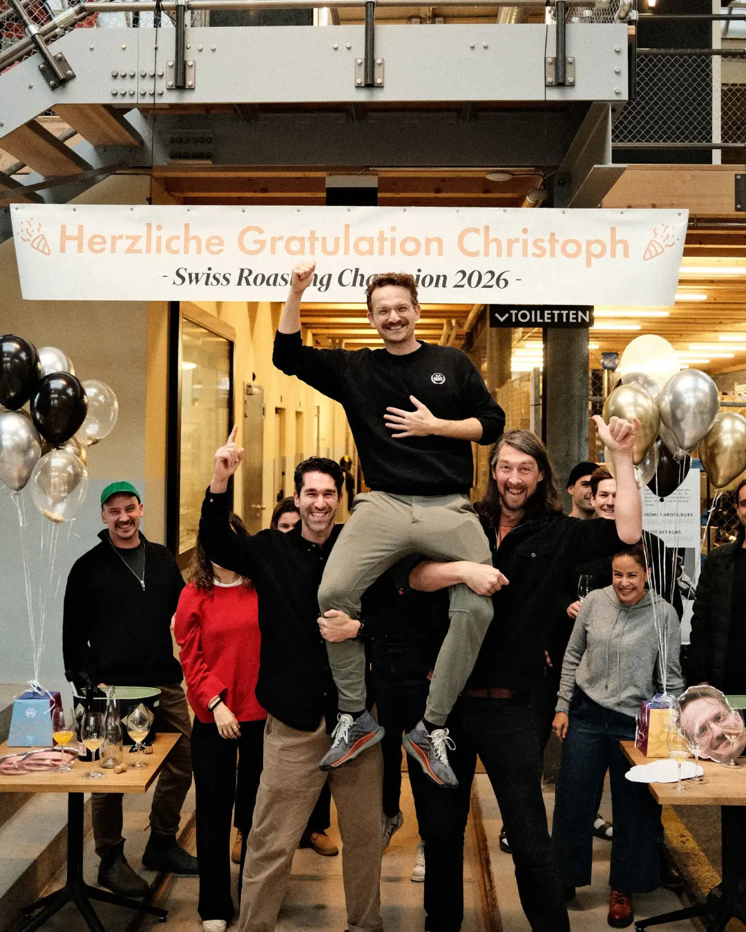 «Ich hans gern fein.» An interview with our Swiss Roasting Champion!