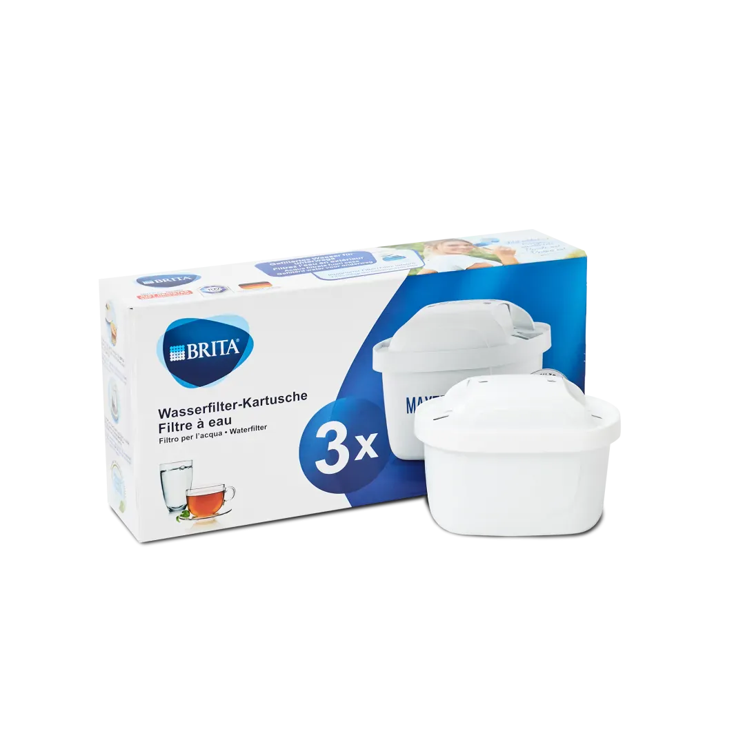 Brita Wasserfilter-Kartuschen 3er-Pack – sauberes Wasser für perfekten ViCAFE Kaffee und Espresso