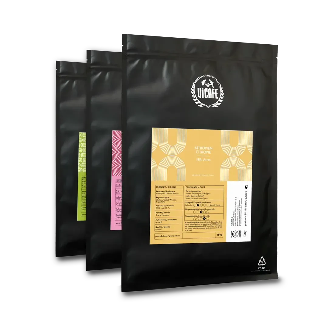 ViCAFE Coffee Discovery Subscription – Specialty Coffee Abo mit wechselnden Raritäten, alle zwei Monate frisch in Zürich geröstet und geliefert.