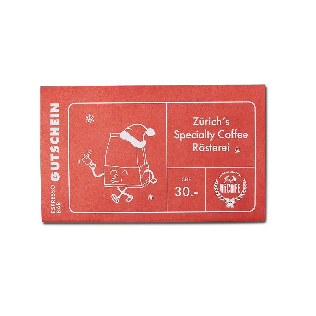 Espresso Bar Gutscheinkarte (Weihnachts-Edition)