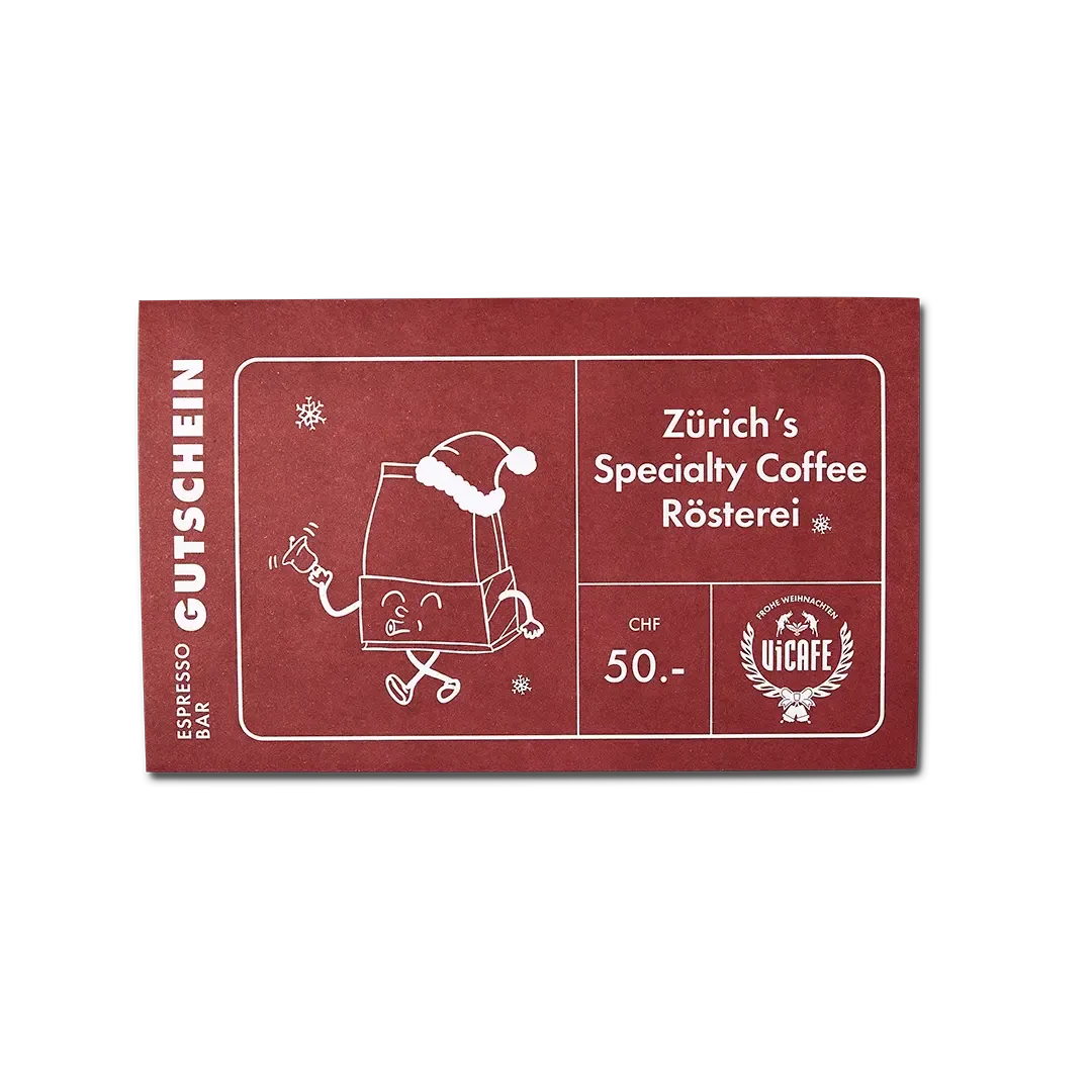 Espresso Bar Gutscheinkarte (Weihnachts-Edition)