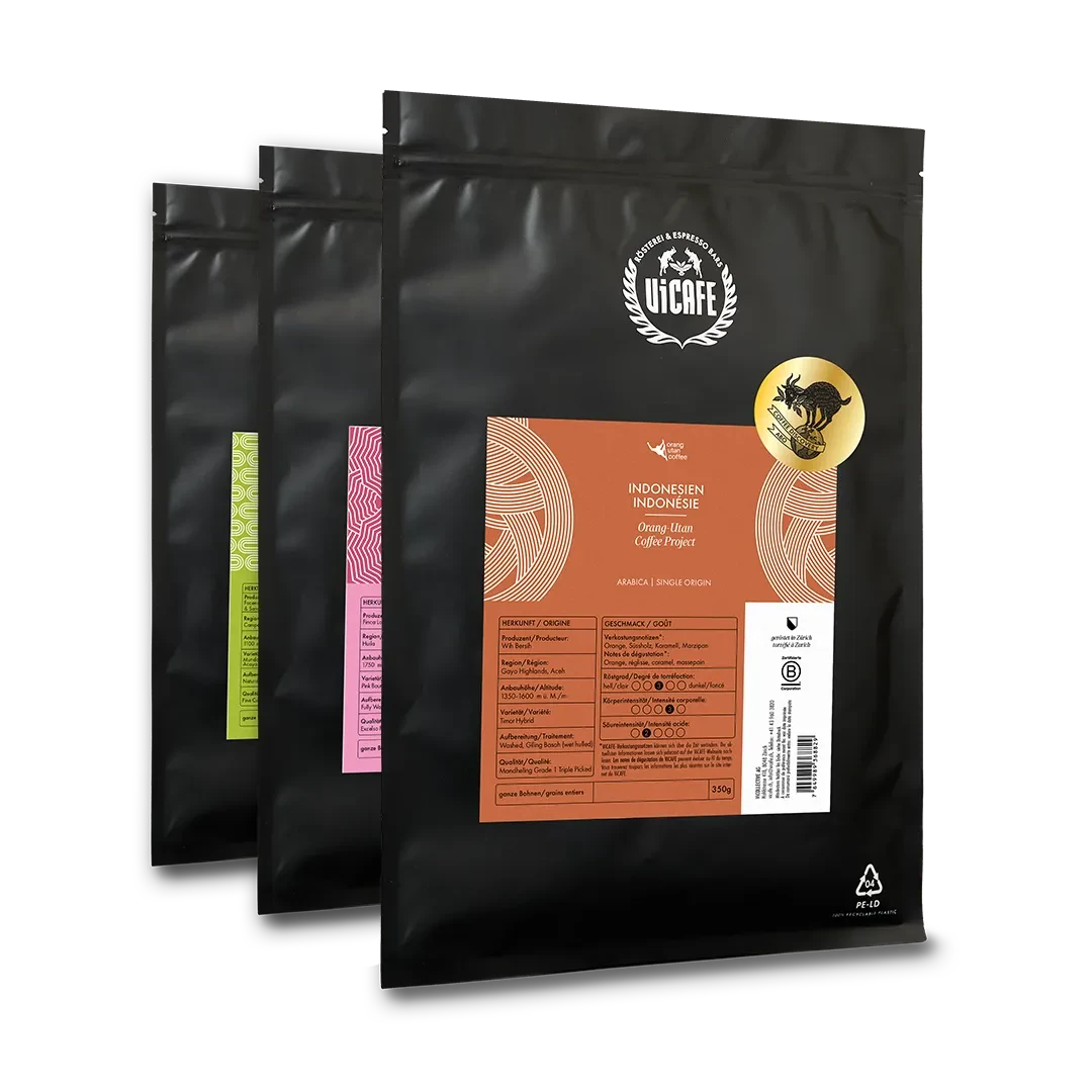 ViCAFE Coffee Discovery Subscription – Specialty Coffee Abo mit wechselnden Raritäten, alle zwei Monate frisch in Zürich geröstet und geliefert.