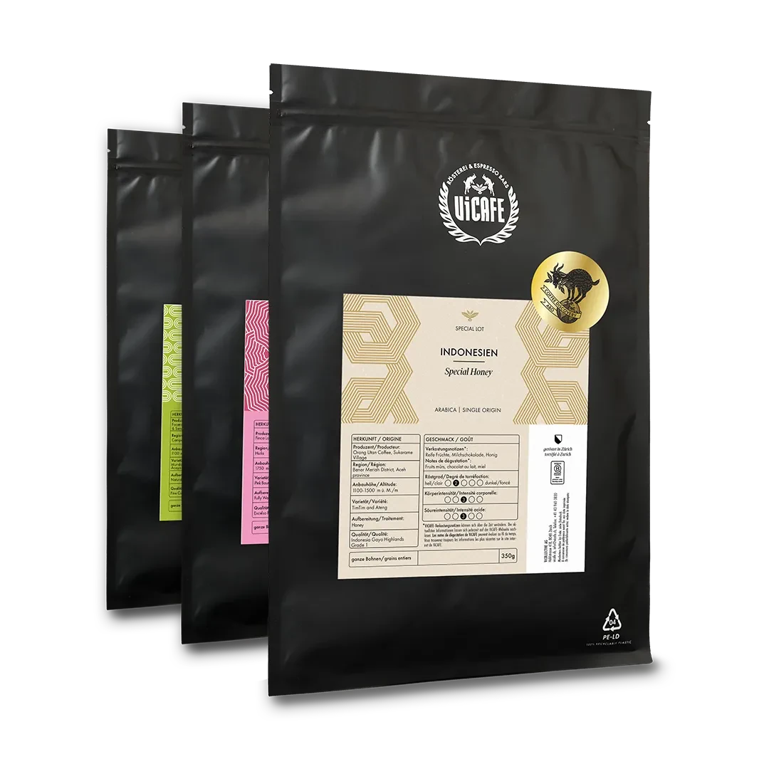 ViCAFE Coffee Discovery Subscription – Specialty Coffee Abo mit wechselnden Raritäten, alle zwei Monate frisch in Zürich geröstet und geliefert.