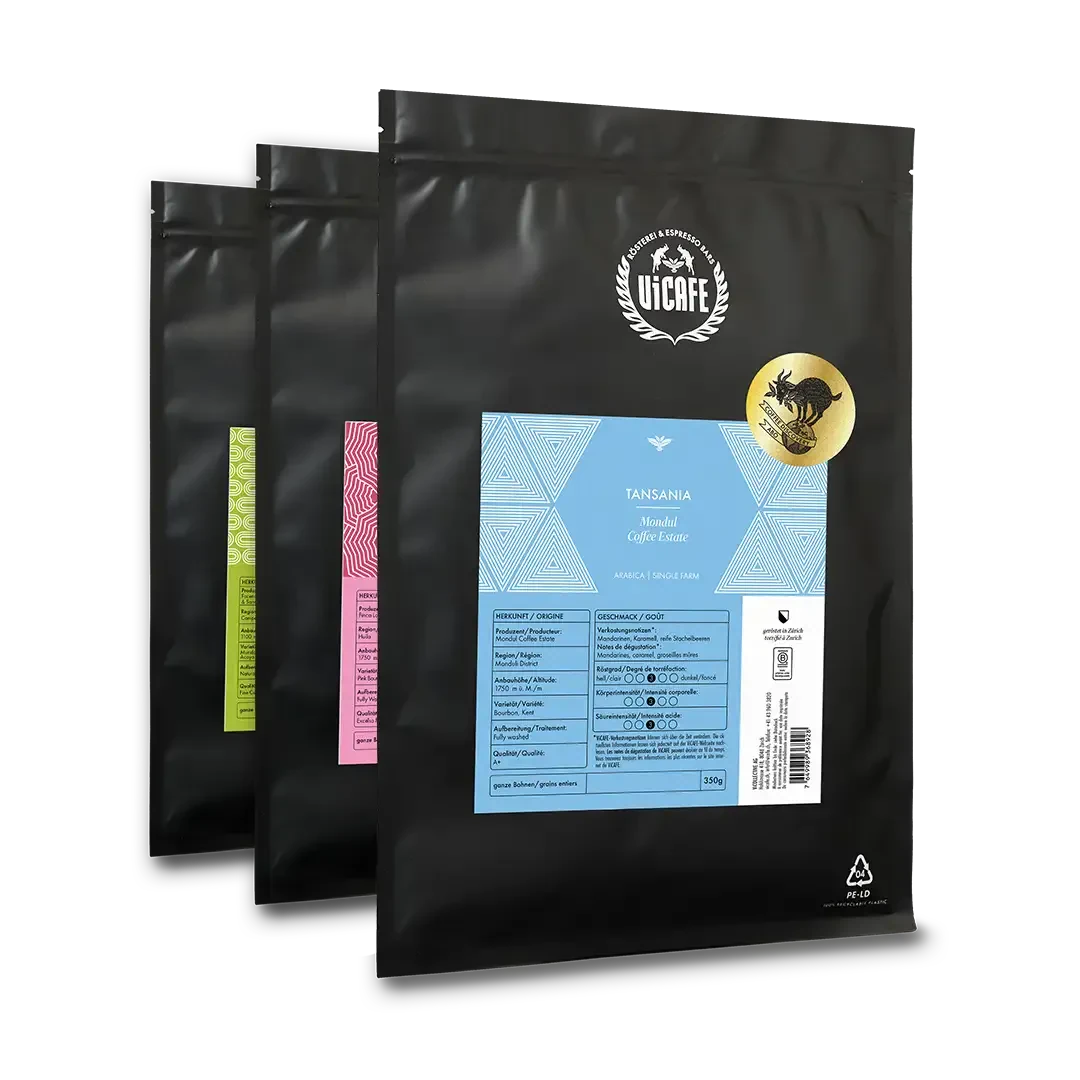 ViCAFE Coffee Discovery Subscription – Specialty Coffee Abo mit wechselnden Raritäten, alle zwei Monate frisch in Zürich geröstet und geliefert.