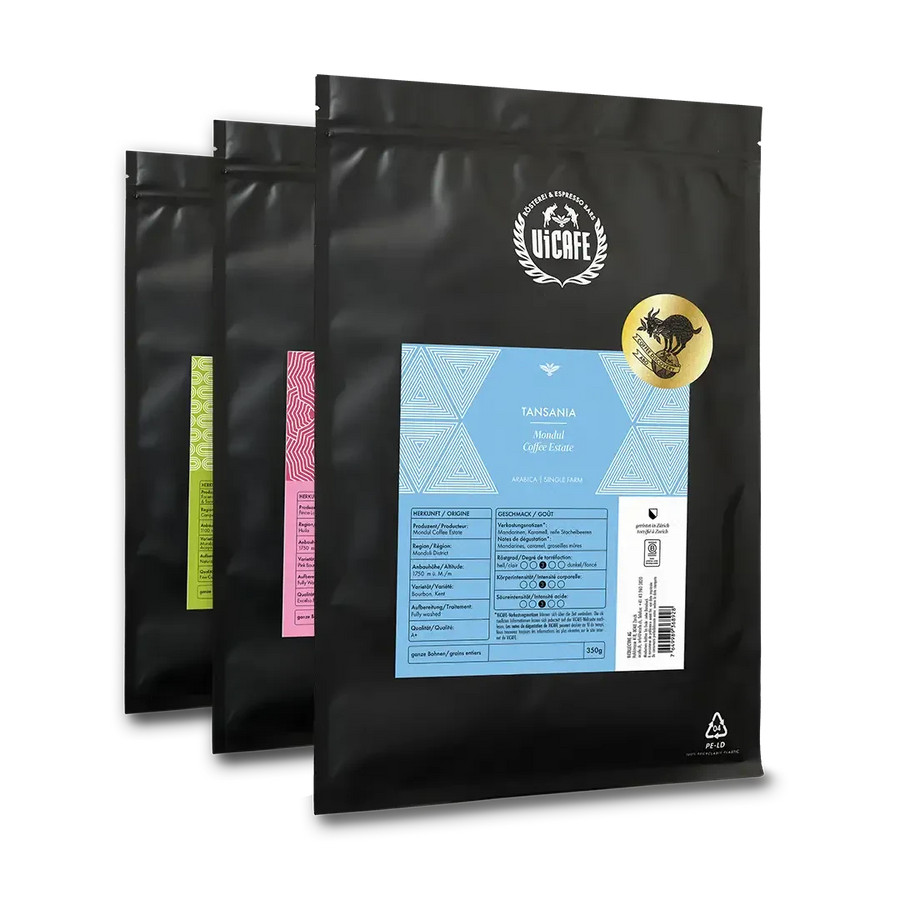 ViCAFE Coffee Discovery Subscription – Specialty Coffee Abo mit wechselnden Raritäten, alle zwei Monate frisch in Zürich geröstet und geliefert.