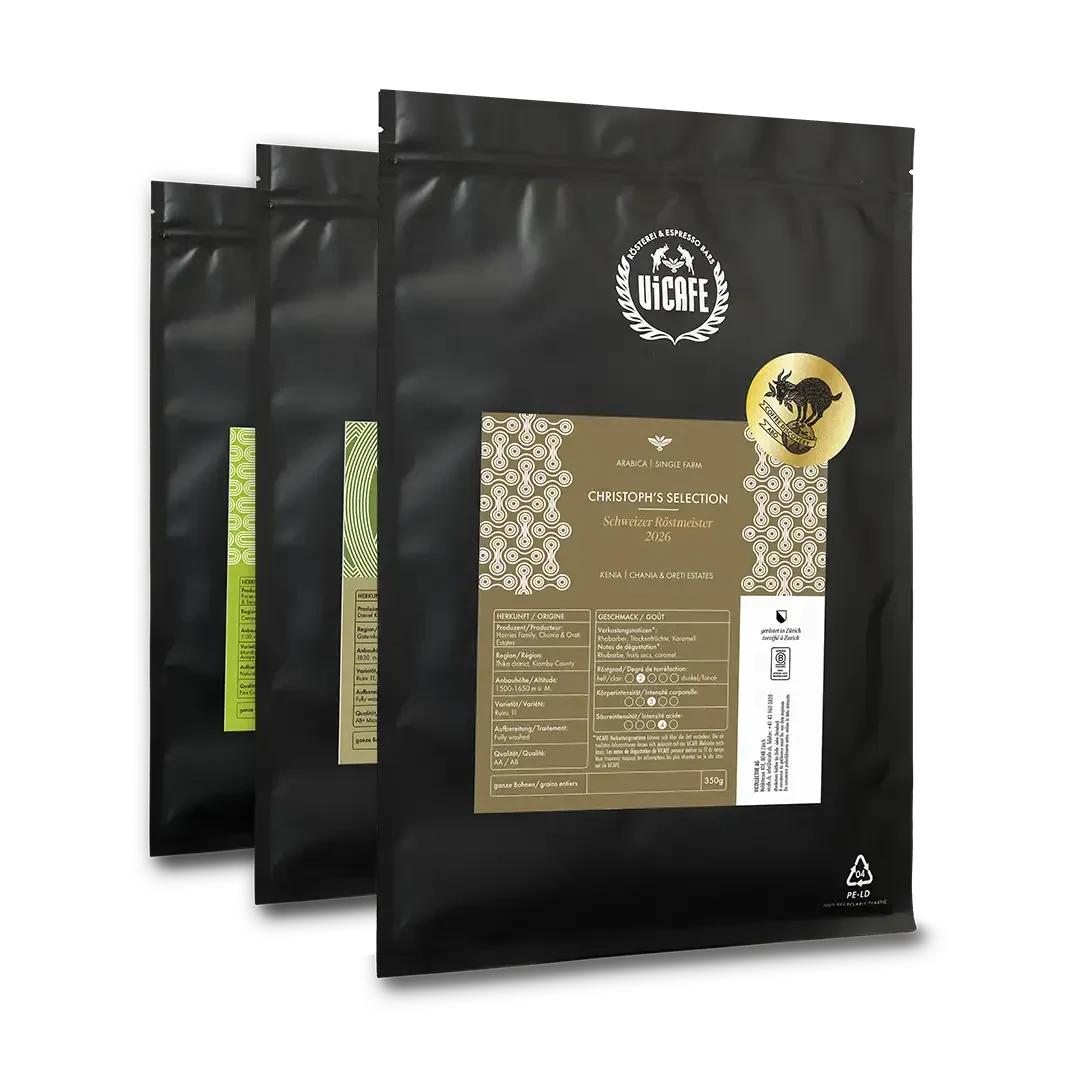 ViCAFE Coffee Discovery Subscription – Specialty Coffee Abo mit wechselnden Raritäten, alle zwei Monate frisch in Zürich geröstet und geliefert.