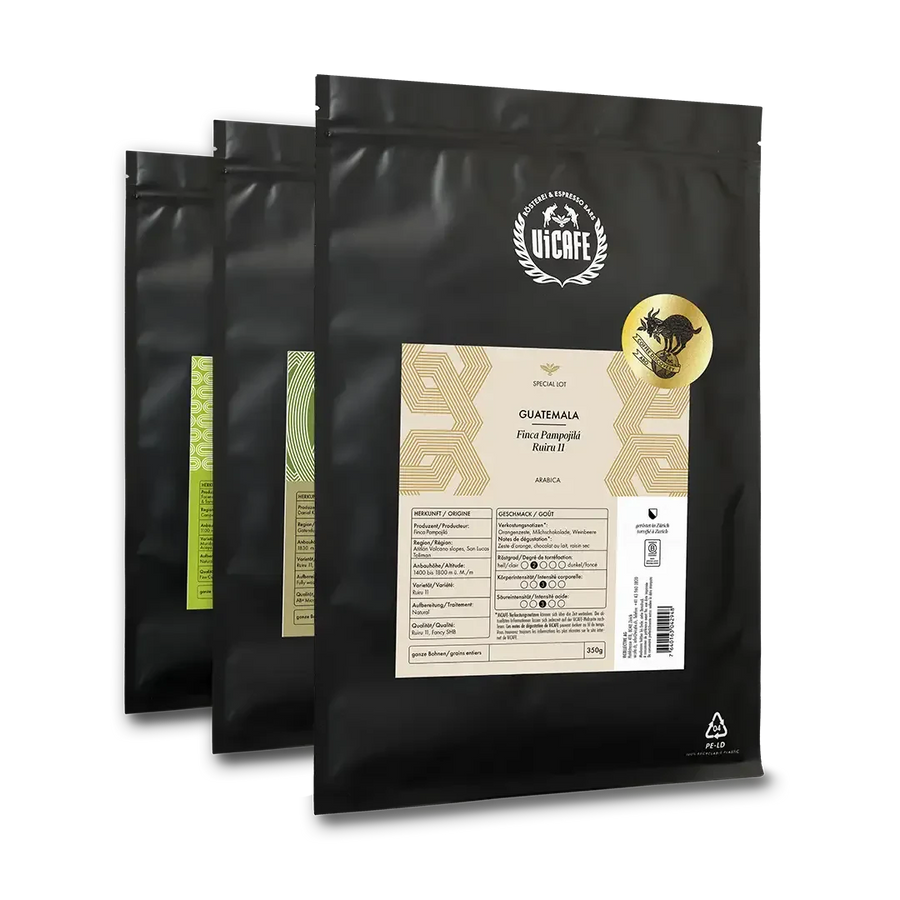 ViCAFE Coffee Discovery Subscription – Specialty Coffee Abo mit wechselnden Raritäten, alle zwei Monate frisch in Zürich geröstet und geliefert.