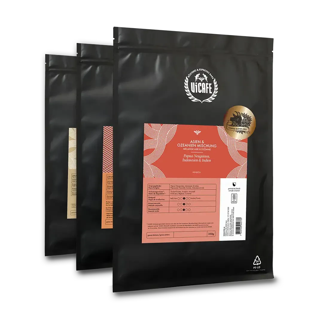 ViCAFE Blend Coffee Subscription – Kaffee Abo mit frisch gerösteten Kaffeemischungen aus Zürich, bequem nach Hause geliefert