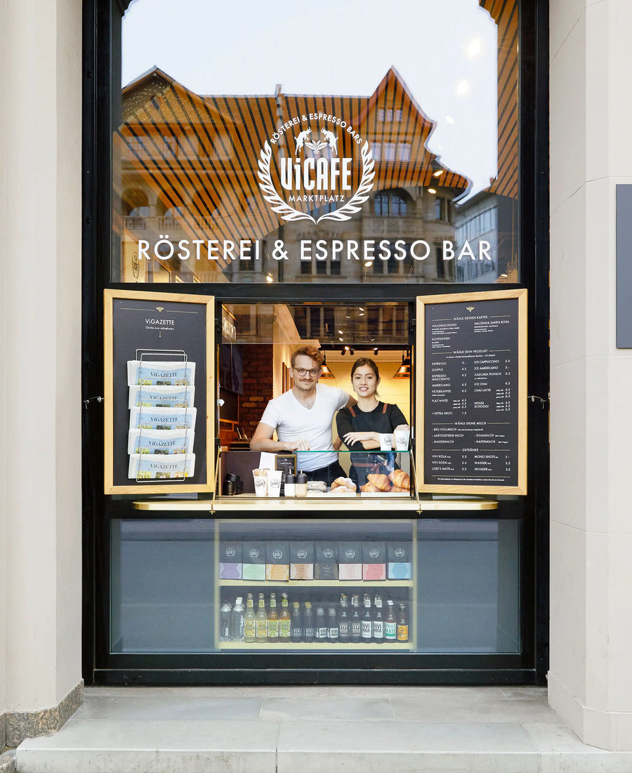 ViCAFE Specialty Coffee & Espresso Bar Marketplatz Basel Switzerland