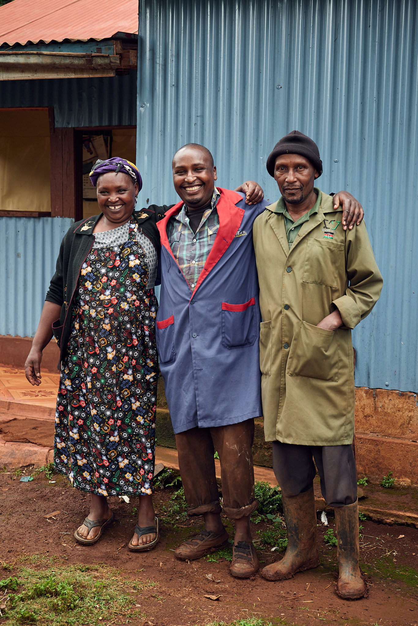 Kenya 2021: Team of Ciumenene Coffee Farm
